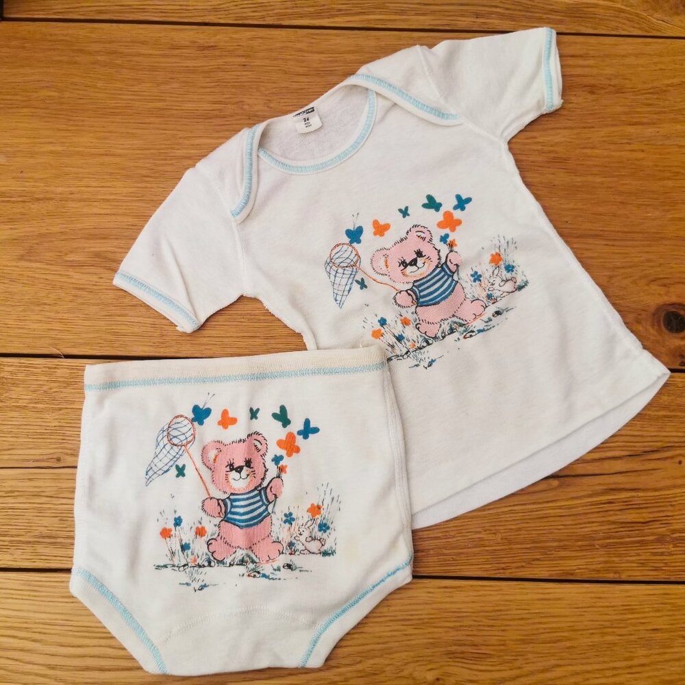 Sanfor Knit 70's Baby Clothes